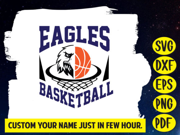 Basketball Eagles SVG: Dynamic Design for Modern Creators