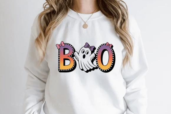 BOO Cute Halloween Ghost Checkered PNG: A Designer's Guide