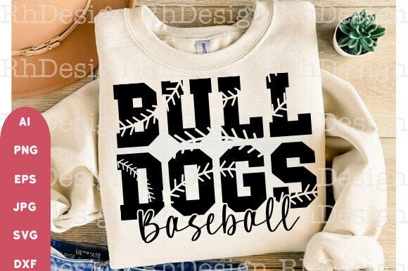 Bulldogs Baseball SVG PNG: Elevate Your Team's Branding