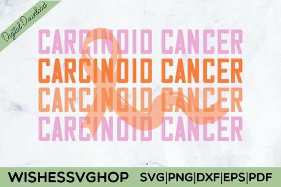 Designing with Purpose: Carcinoid Cancer SVG PNG Assets
