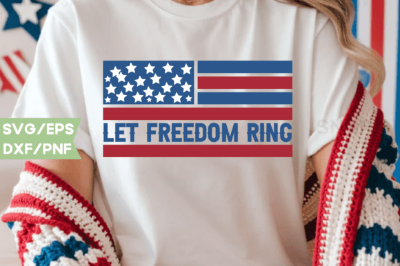 Let Freedom Ring: A Modern Graphic Design Asset