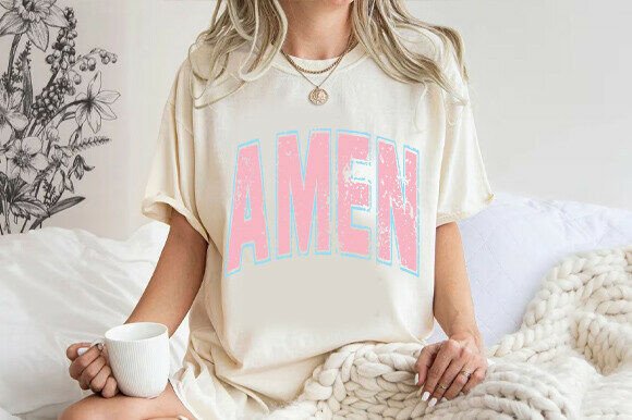 Trendy Christian Amen Svg: Elevate Your Faith-Based Designs